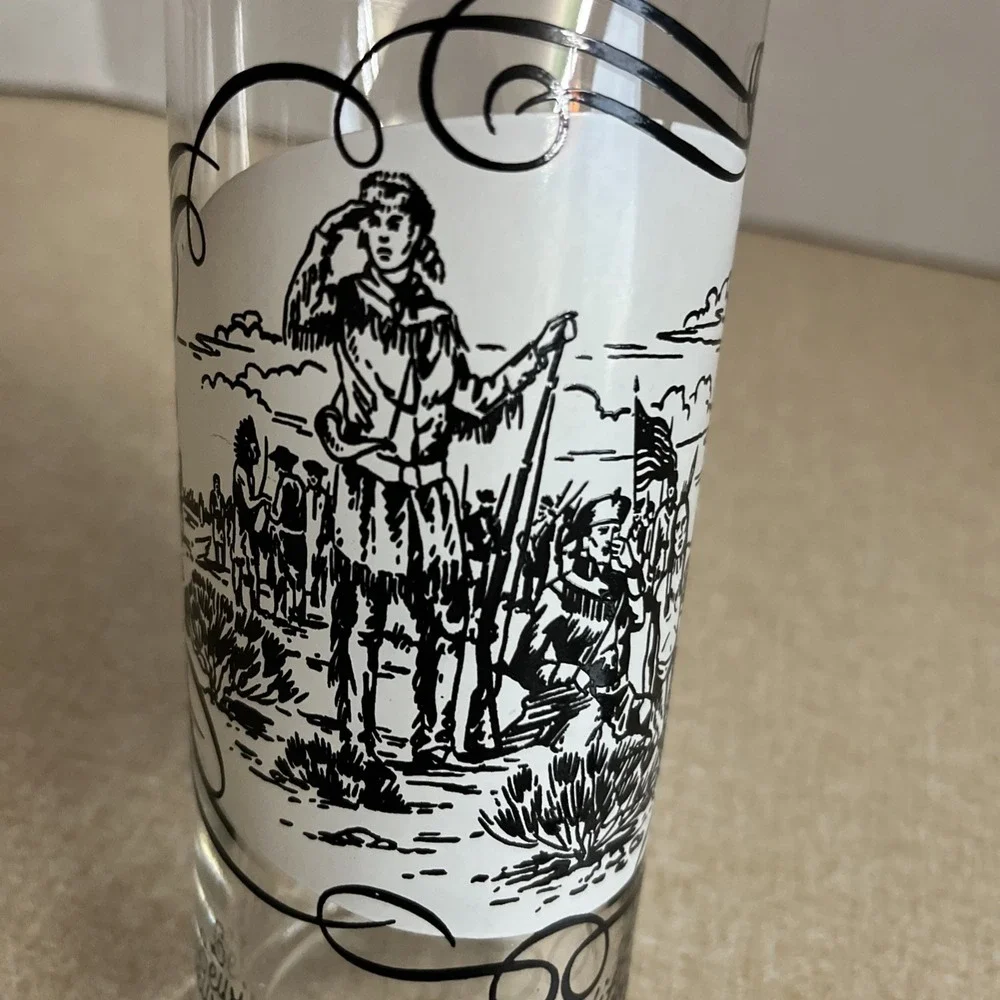 Lewis & Clark Expedition Glass Western History USA St Louis Frontier Exploring